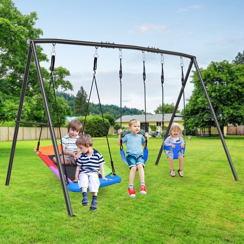 440lb backyard swing - backyard, set