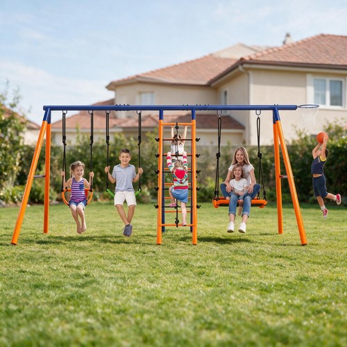 700lbs metal swing set - swing,